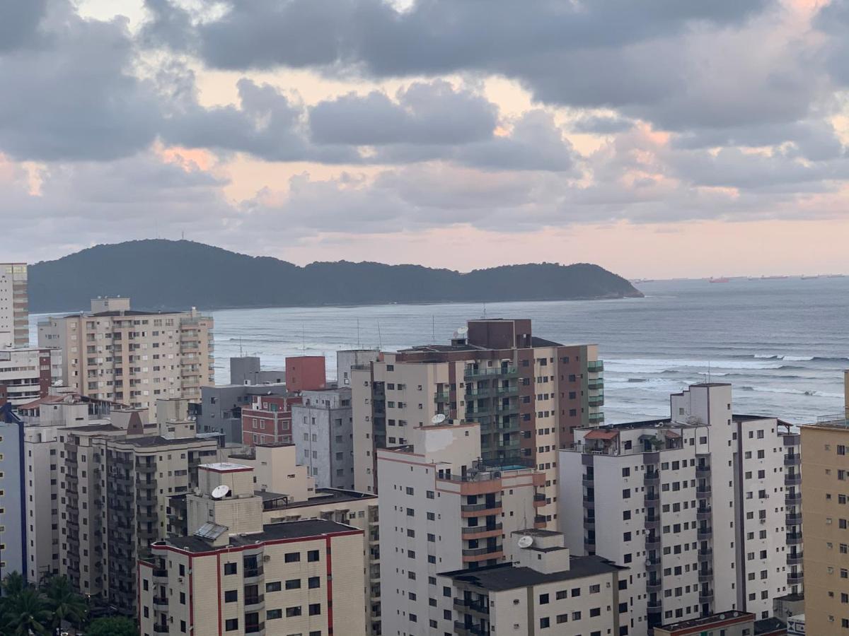 Ultimo Andar, Varanda Gourmet, Vista Da Praia Прая-Гранди Экстерьер фото